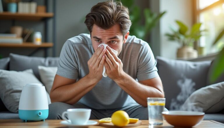 découvrez comment reconnaître les signes de la rhinopharyngite chez l’adulte, des astuces efficaces pour soulager les symptômes, et un guide complet pour savoir quand consulter un médecin.