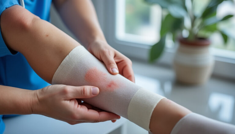 découvrez tout sur les ulcères veineux des jambes : causes, symptômes et traitements efficaces pour mieux comprendre et prendre soin de votre santé veineuse.