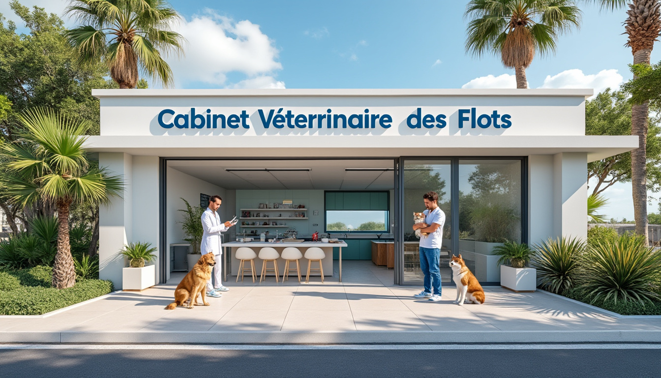découvrez le cabinet vétérinaire des flots à palavas-les-flots (34250), offrant des soins vétérinaires experts et personnalisés pour le bien-être de vos animaux de compagnie.