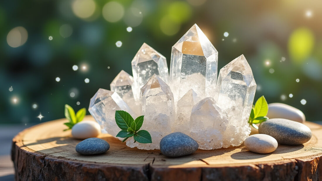 explorez les bienfaits du cristal de roche en lithothérapie : vertus, propriétés énergétiques et conseils d'utilisation pour harmoniser votre corps et esprit.